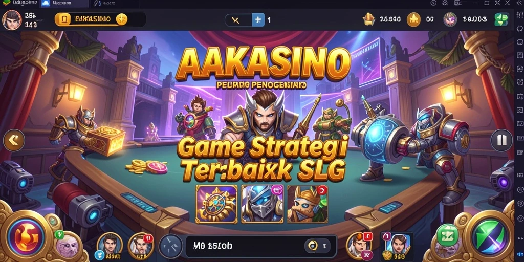 Tampilan gameplay AAKASINO yang mendebarkan dan penuh strategi.