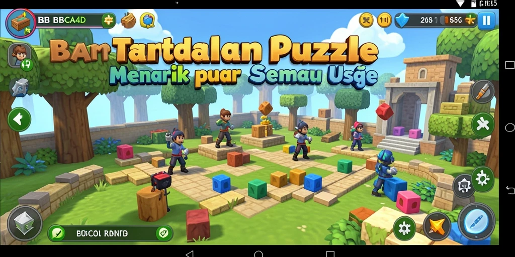 Tampilan gameplay BBCA4D dengan berbagai teka-teki menarik untuk dipecahkan.
