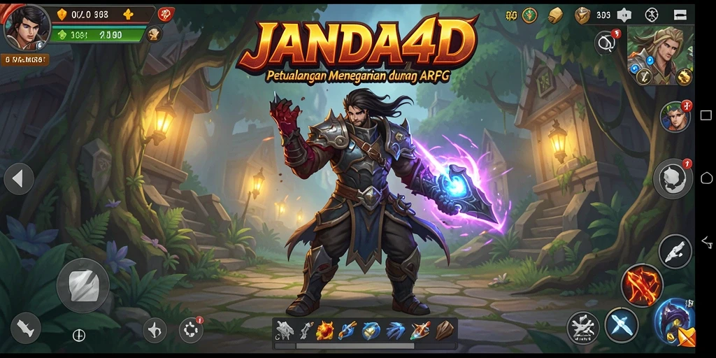 Gameplay seru dalam dunia ARPG yang luas.