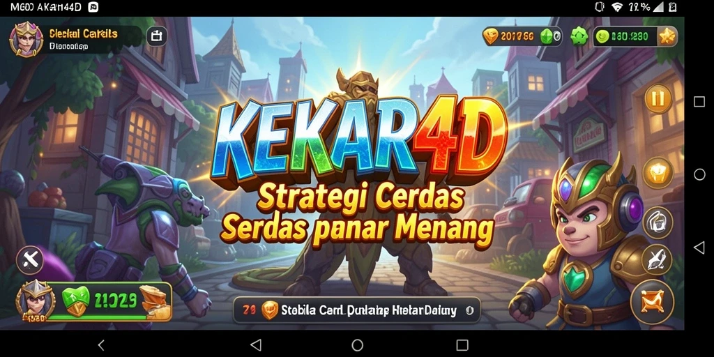Tampilan gameplay menarik dari KEKAR4D yang penuh strategi.