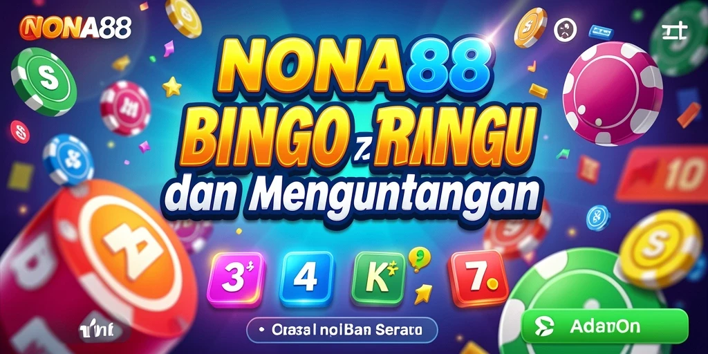 Gameplay seru Bingo di aplikasi NONA88.