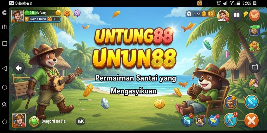 Tampilan gameplay UNTUNG88 yang penuh warna dan menyenangkan.